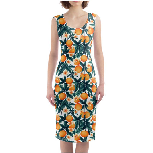 Sunshine and Citrus Bodycon Dress