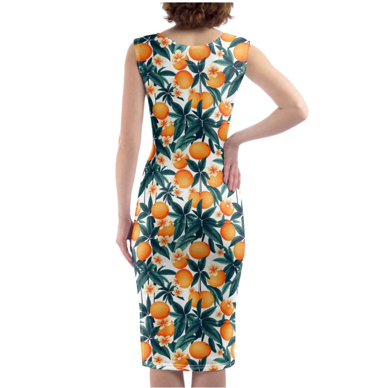 Sunshine and Citrus Bodycon Dress