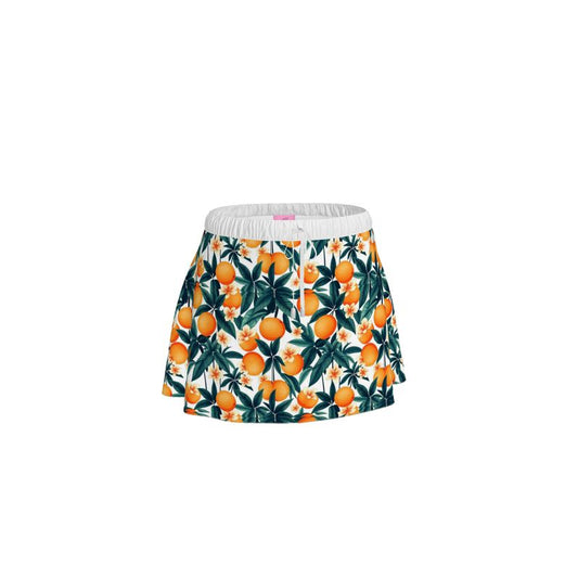 Citrus and Sunshine mini skirt